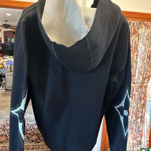 Men’s Louis Vuitton graphic intarsia zip front hoodie four XL limited edition - Picture 13 of 16